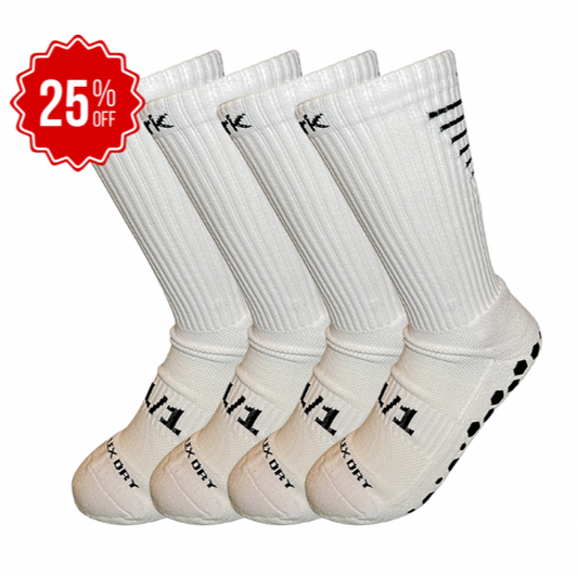 Sprk Grip Socks 4-Pack