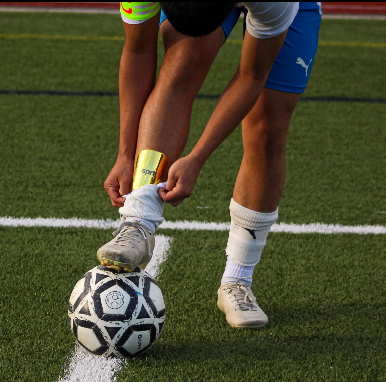 Sprk Gold Shinpads